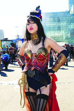 Cosplay Steampunk Wonder Woman