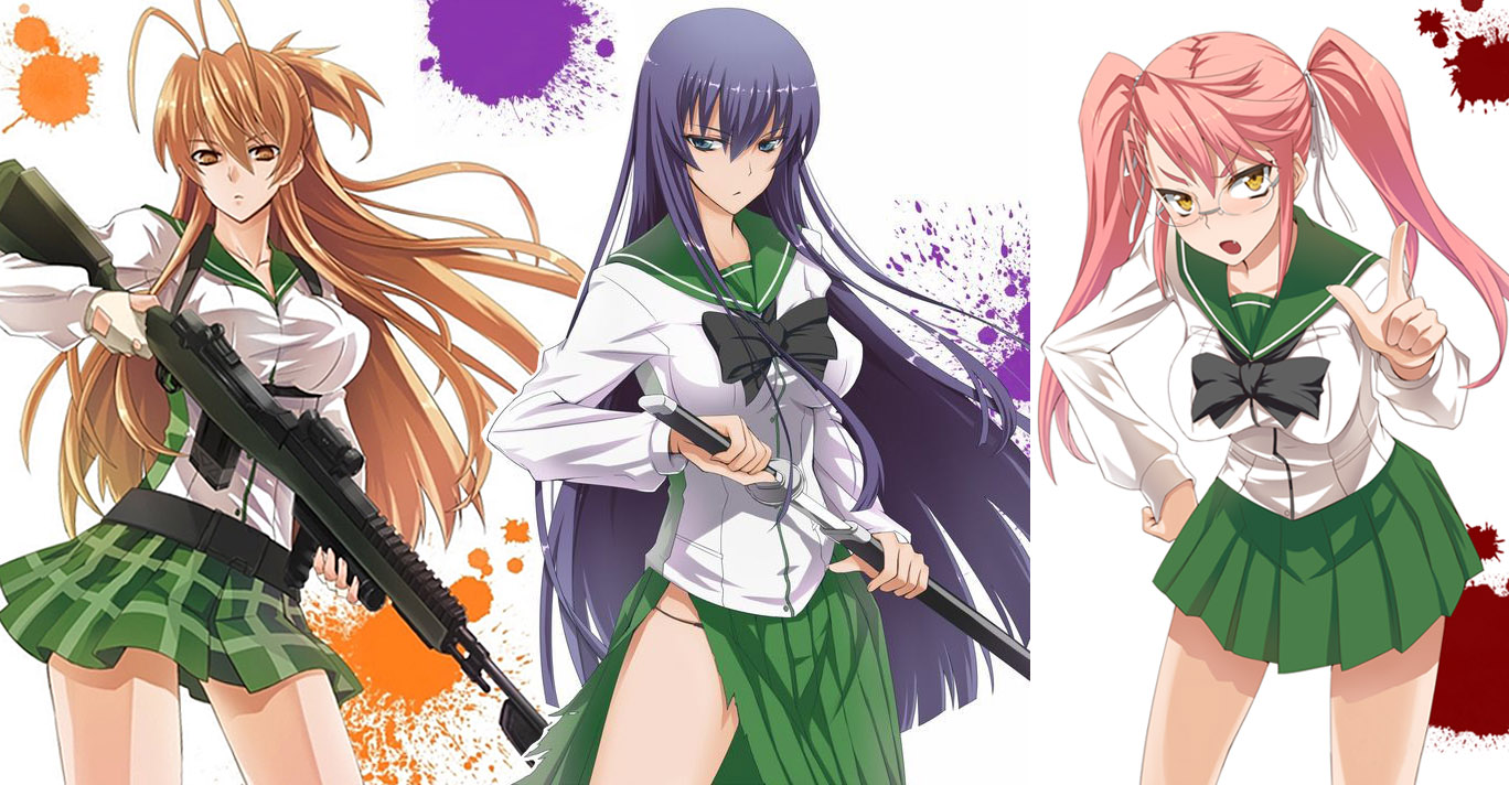 highschool of the dead zombies